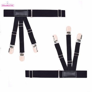 2 đai nịt cố định áo sơ mi thời trang nam