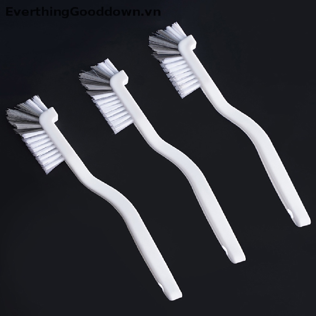 Everthinggooddown Bàn Chải Vệ Sinh Chai Lọ Nhà Bếp / Phòng Tắm Tay Cầm Uốn Cong