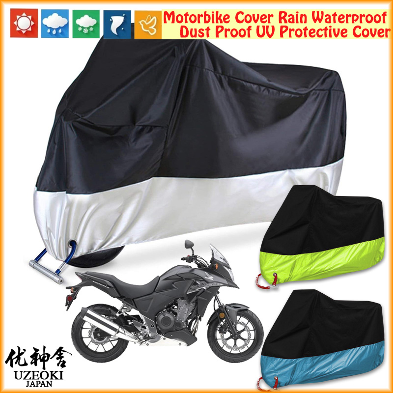 UZEOKI Honda DreamWing CB500X  Motorcyle Cover Motorbike Cover Nắp đậy xe máy Nắp đậy xe máy Nắp che xe máy Xe máy chống thấm nước che mưa che moto Selimut Động cơ Mưa Chống thấm Bụi Bụi UV Vỏ bảo vệ động cơ Sarung Motor