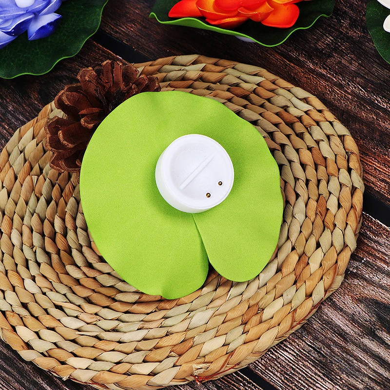 Đèn hoa đăng hình bông hoa sen chạy pin,hoa trang trí lễ Vu Lan, Rằm tháng 7 thả đèn trung thu