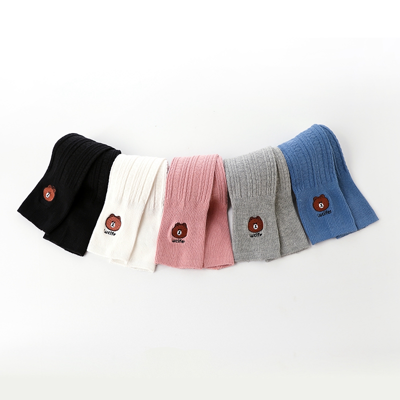 Quần Legging Bằng Cotton Kiểu Hàn Quốc Xinh Xắn Dành Cho Bé Gái