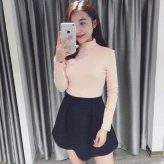 Áo len tăm cổ lọ