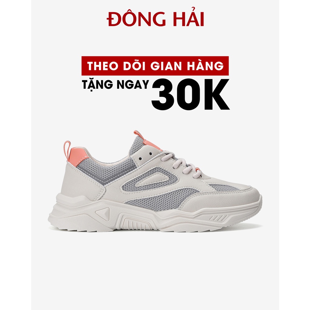 &quot;TẶNG NGAY 30K khi theo dõi gian hàng &quot;Giày thể thao nữ Zucia cột dây viền cổ - sneaker GYY16