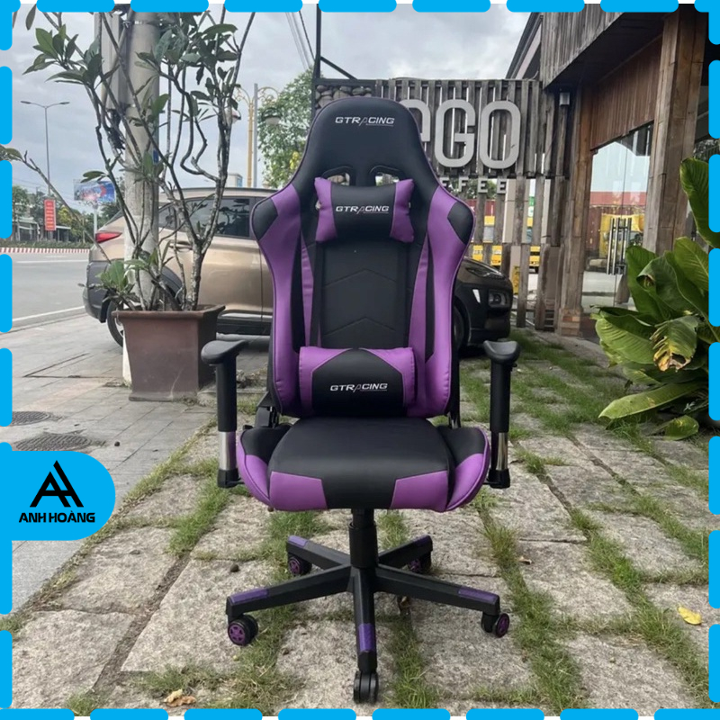 Ghế Live Stream GTRACING tay điều chỉnh 3D - Da Pu 3 lớp - Bảo hành 24 tháng MỚI