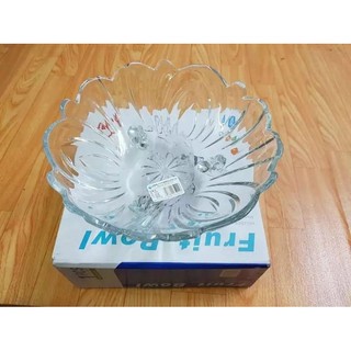 Bát thủy tinh 3 chân trong suốt