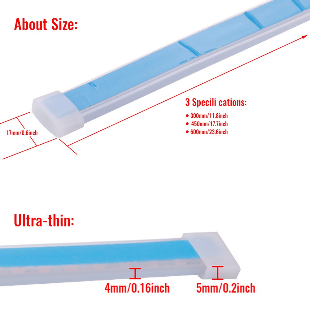 Bộ 2 Dây Đèn Led 30/45/60cm Cho Xe Hơi