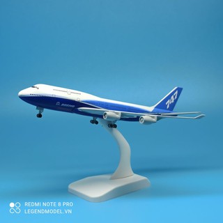 Mô hình máy bay Boeing 747 dài 20cm