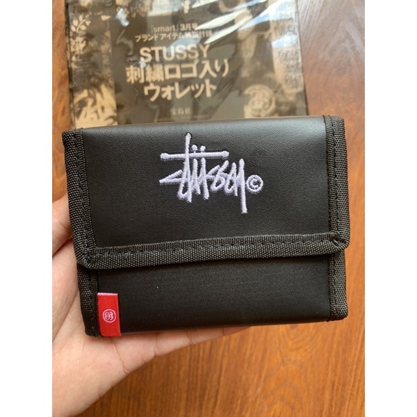 Ví PU Stussy unisex thời trang cao cấp fullbox.