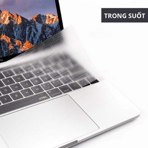 Miếng Lót Phủ Bàn Phím Màu Trong Suốt, Đen Cho Macbook | BigBuy360 - bigbuy360.vn