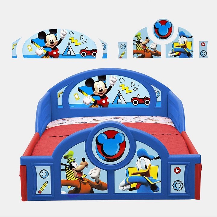 Giường ngủ riêng cho bé 2-10 tuổi kích thước 138x75 cm