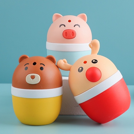 PVN45046 Lọ Đựng Tăm Hoạt Hình Lợn Con / Gấu Nâu/ Tuần Lộc Dễ Thương Giá Rẻ