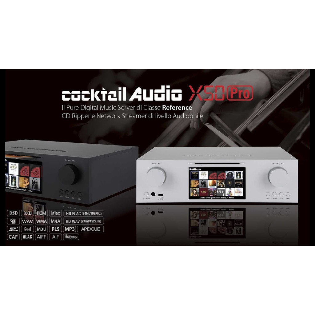 Đầu DAC  Music Server Cocktail Audio X50D hàng chính hãng new 100%