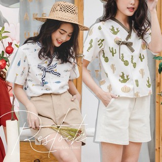 Áo hanbok hoạ tiết_AHBHT hangkao closet