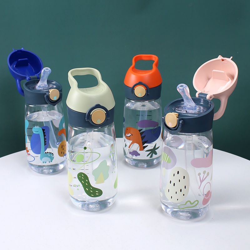 Bình Nước Nhựa Không BPA Dung Tích 480Ml Cho Bé