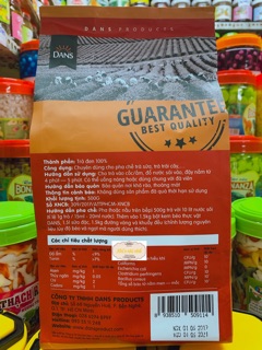 HỒNG TRÀ (TRÀ ĐEN) SỐ 9 hiệu DANS gói 500gr