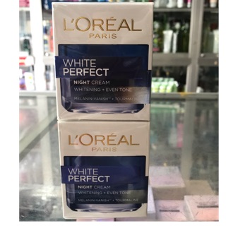 Kem dưỡng trắng da ban đêm l'oreal white perfect - 50ml