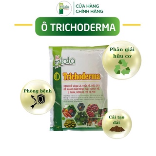 Chế phẩm sinh học OLALA Ô Trichoderma giúp cải tạo đất, phân giải các chất hữu cơ, hạn chế làng lá, thối rễ 1kg