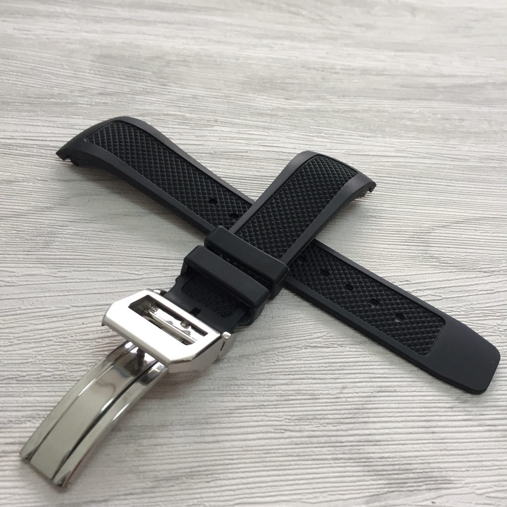 Phù Hợp Dây Đeo Đồng Hồ Bằng Cao Su Silicon Tự Nhiên Chống Thấm Nước Và Mồ Hôi 22mm Cho Iwc