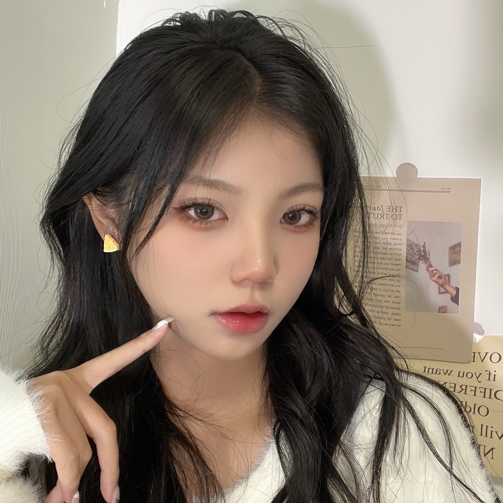 Khuyên Tai Hình Trứng Vàng Hoạt Hình Mini Dễ Thương Ngọt Ngào Và Sành Điệu