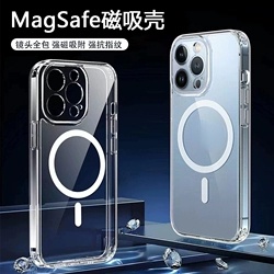 Ốp Lưng trong Hỗ trợ hút sạc không dây vòng tròn từ tính cho iphone X/XS/XR/Xsmax/11/12/13/14/15/Plus/Pro/Max/Promax