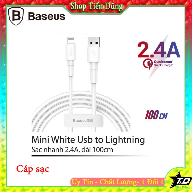 Cáp Sạc Nhanh Baseus CATYS A02 Cho điện thoại