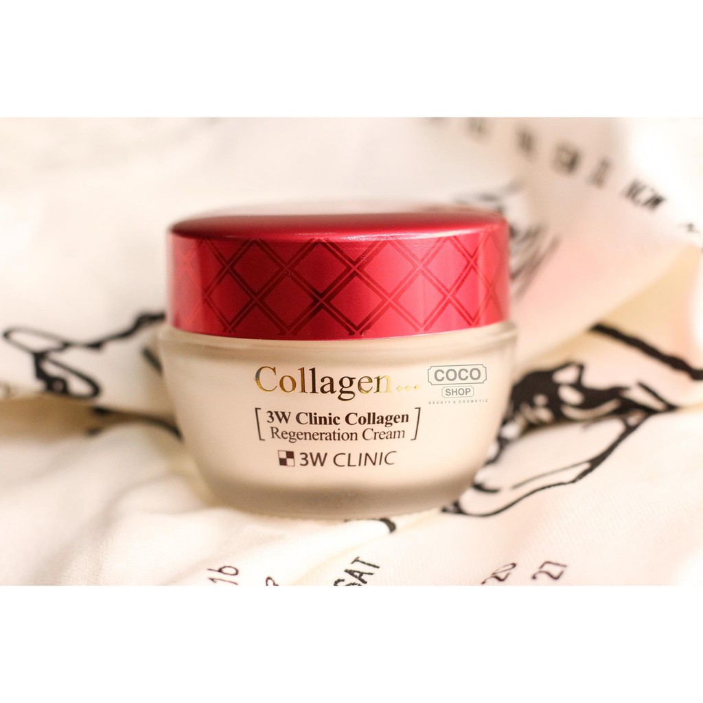 Kem dưỡng da chống lão hóa Collagen 3W Clinic [COCOLUX]
