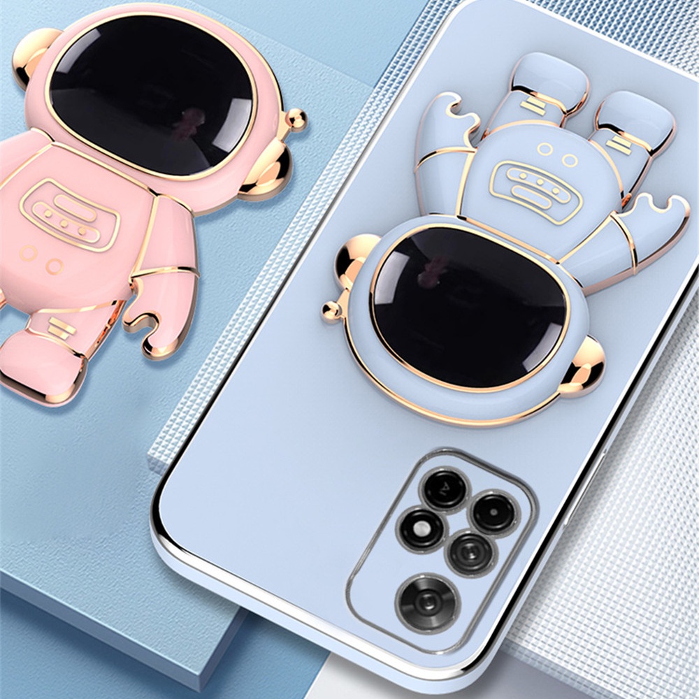 Ốp Điện Thoại Mềm Chống Sốc Kèm Chân Đỡ Cho Xiaomi Poco M4 X4 X3 M3 Pro Redmi Note 11 11S 10 10S 10A 10C