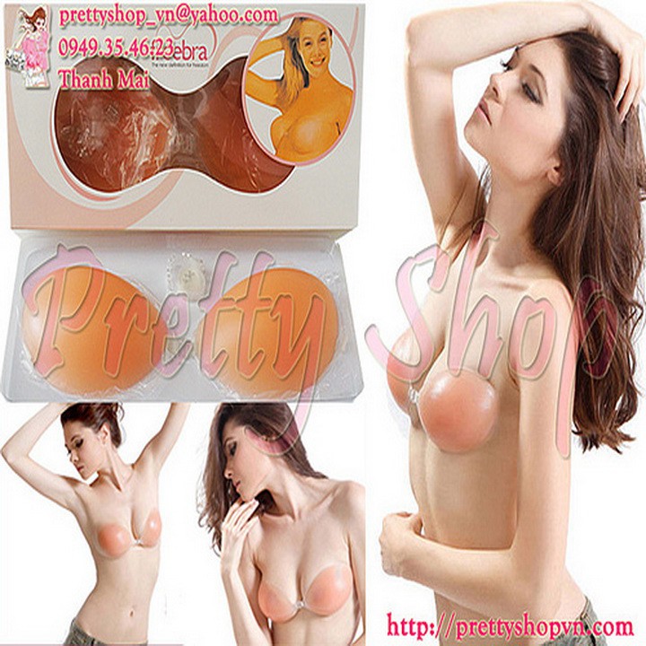 Áo lót silicon dán ngực BRA003 Free Bra