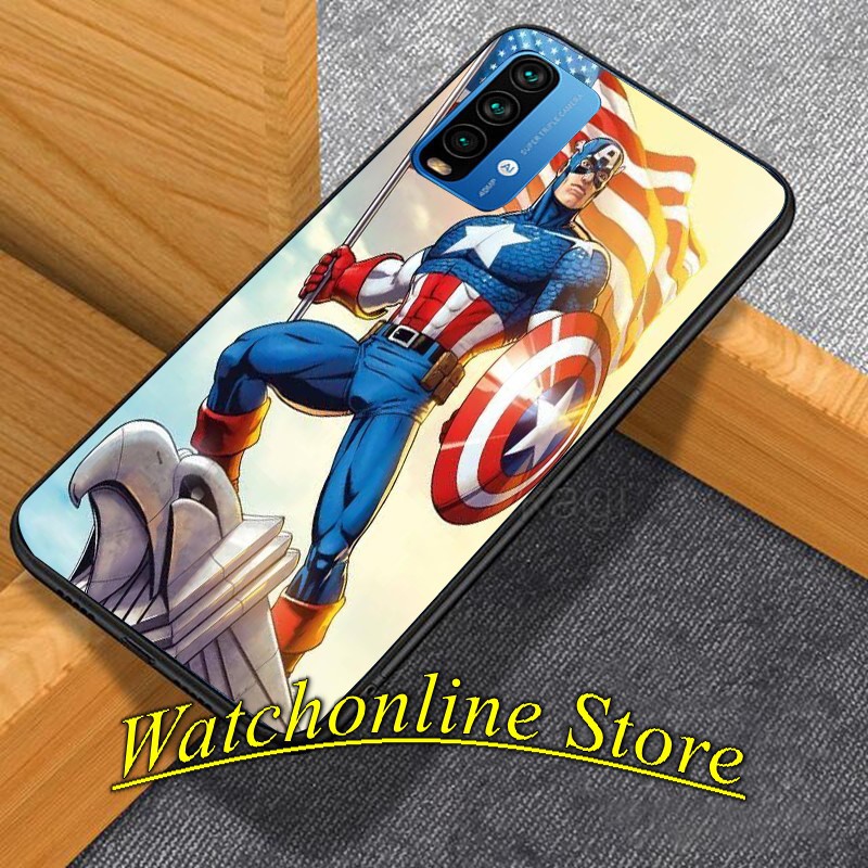 Ốp lưng phủ bóng Xiaomi K20 / K20 pro K30 K30 pro Redmi 6 pro Redmi s2 Mi 6x redmi 5 plus note 4x note 3 pro Avengers