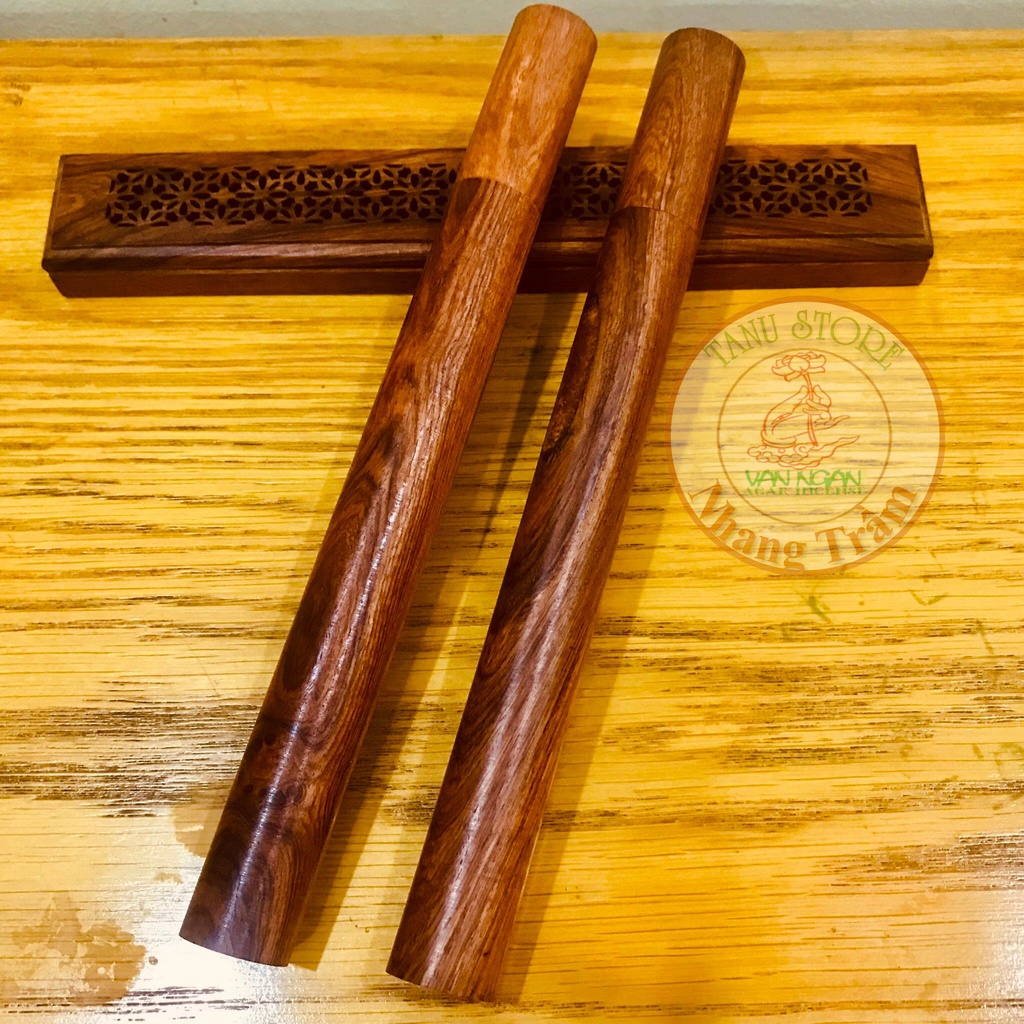 ỐNG DÙNG ĐỰNG NHANG TRẦM BẰNG GỖ HƯƠNG- BẢO QUẢN NHANG KHÔNG BỊ GÃY VÀ GIỮ TRỌN MÙI THƠM CỦA NHANG- TANUSTORE
