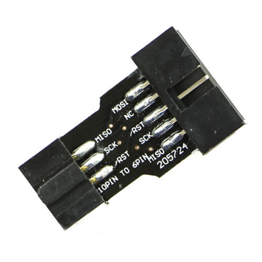 Bảng Mạch Chuyển Đổi 10-Pin Sang 6 Pin Cho Lập Trình AVR ISP USBASP STK500