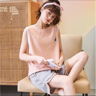 Bộ mặc nhà chất cotton mềm mịn