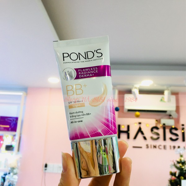 KEM NỀN POND'S - Flawless Radiance Derma+ BB Cream Light SPF30 25g