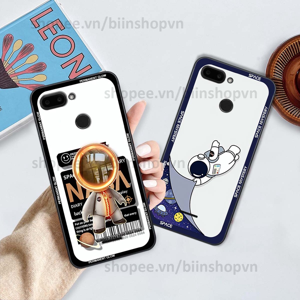 Ốp Xiaomi Redmi 6 phi hành gia vũ trụ space.x siêu đẹp, thời trang