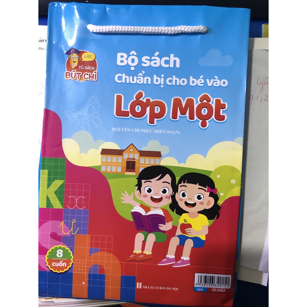 Sách - combo Truyện tranh tư duy 8 cuốn và Túi chuẩn bị cho bé vào lớp 1 (8 cuốn) - (16 cuốn)