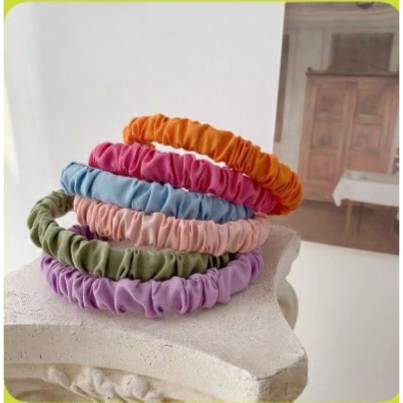 Băng đô cài tóc nhiều màu thiết kế đơn giản