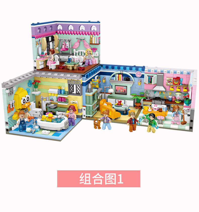 Mô Hình Khối Lắp Ráp Mini 1901 1902 1903 1904 Đồ Chơi Giáo Dục Cho Bé