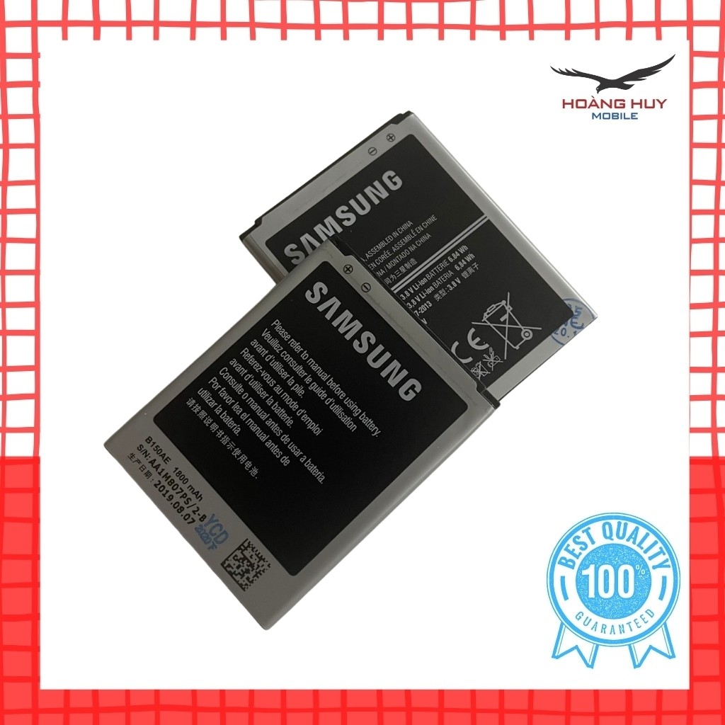 Pin Samsung Galaxy I8260,I8262 B150AE Dung Lượng 1800mAh Hàng Zin Nhập Khẩu Bảo Hành 6 Tháng 1 Đổi 1