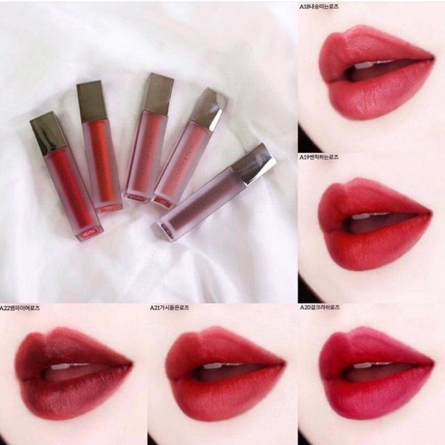 Son Kem Lì Black Rouge Air Fit Velvet Tint Ver 4 Bad Rose