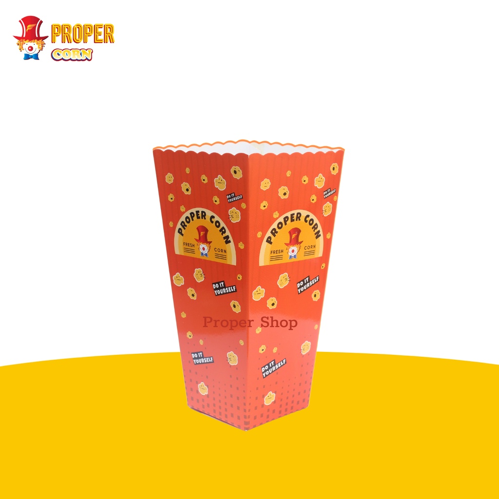 Cốc giấy đựng bắp rang bơ Proper