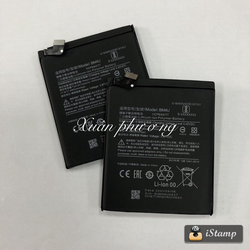 Pin Xiaomi K30 BM4U