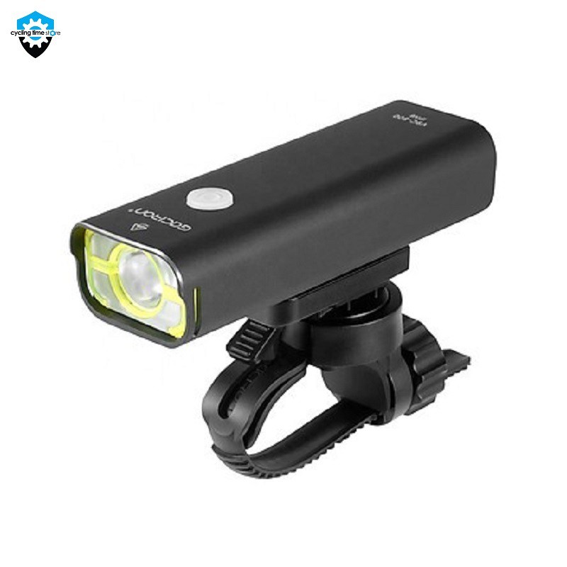 Đèn siêu sáng sạc usb gaciron cho xe đạp 400 lumens