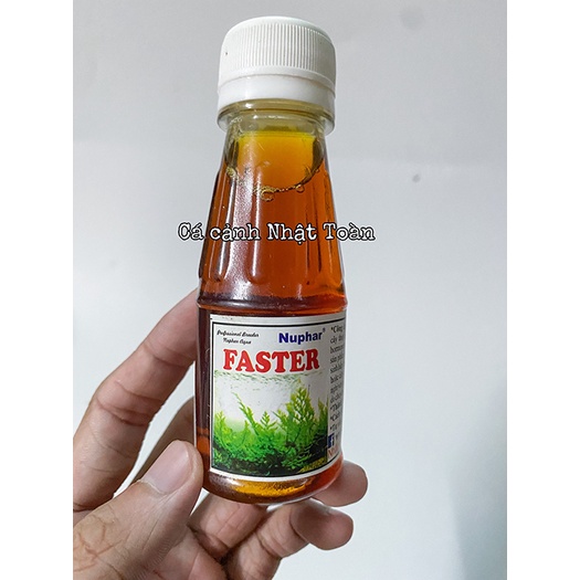 NUPHAR FASTER PHÂN NƯỚC CHUYÊN DÙNG CHO HỒ CÁ THỦY SINH 100ML