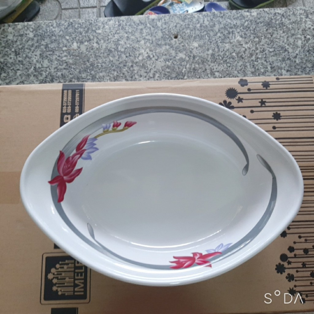 Tô nhựa melamine hình xuồng XO03 hàng Cao cấp