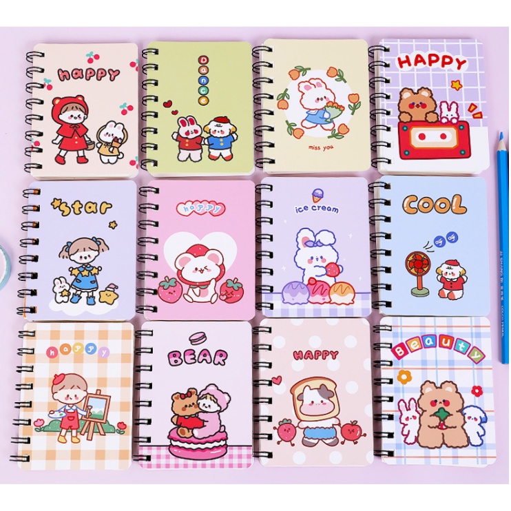 Sổ lò xo Creative A7 160 trang Hồng Hà 4122