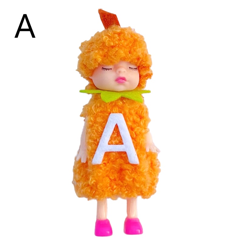 Mặt Dây Chuyền Hình Quả Bí Ngô Mini Bằng Nhựa Dễ Thương Trang Trí Halloween