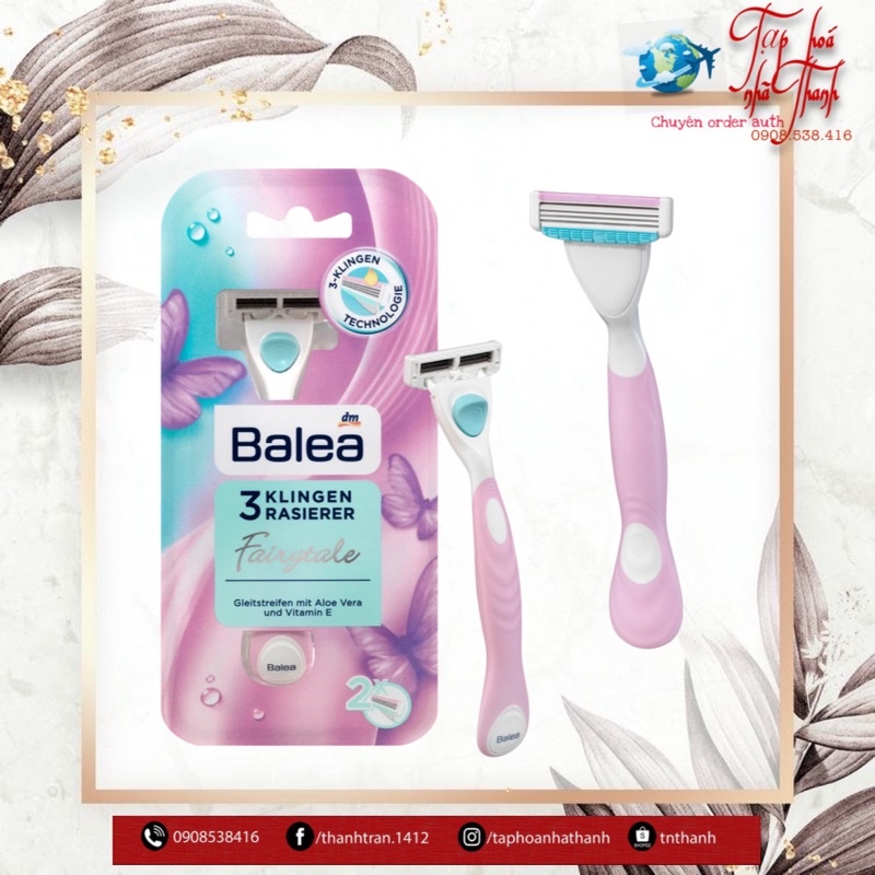 Dao cạo Balea 3 lưỡi Đức