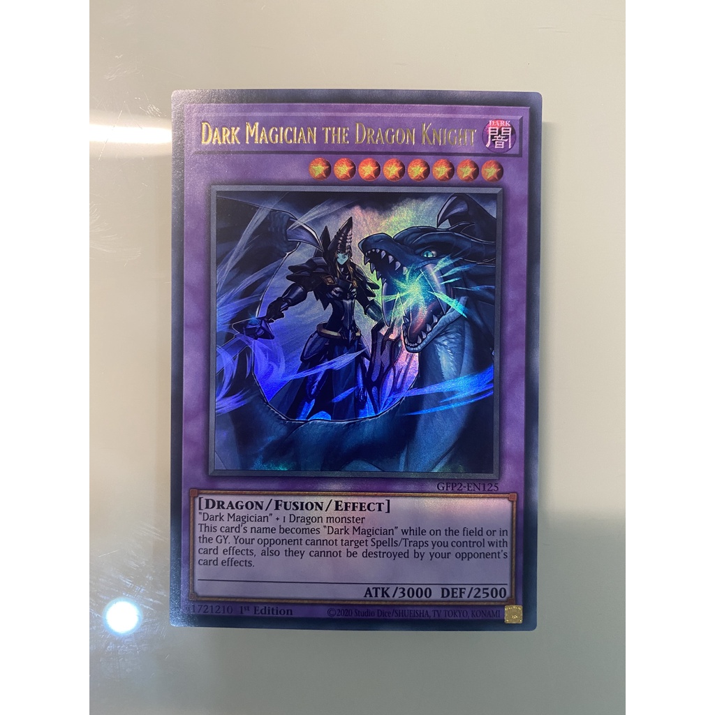 thẻ bài yugioh Dark Magician the Dragon Knight - GFP2-EN125 - Ultra Rare 1st Edition