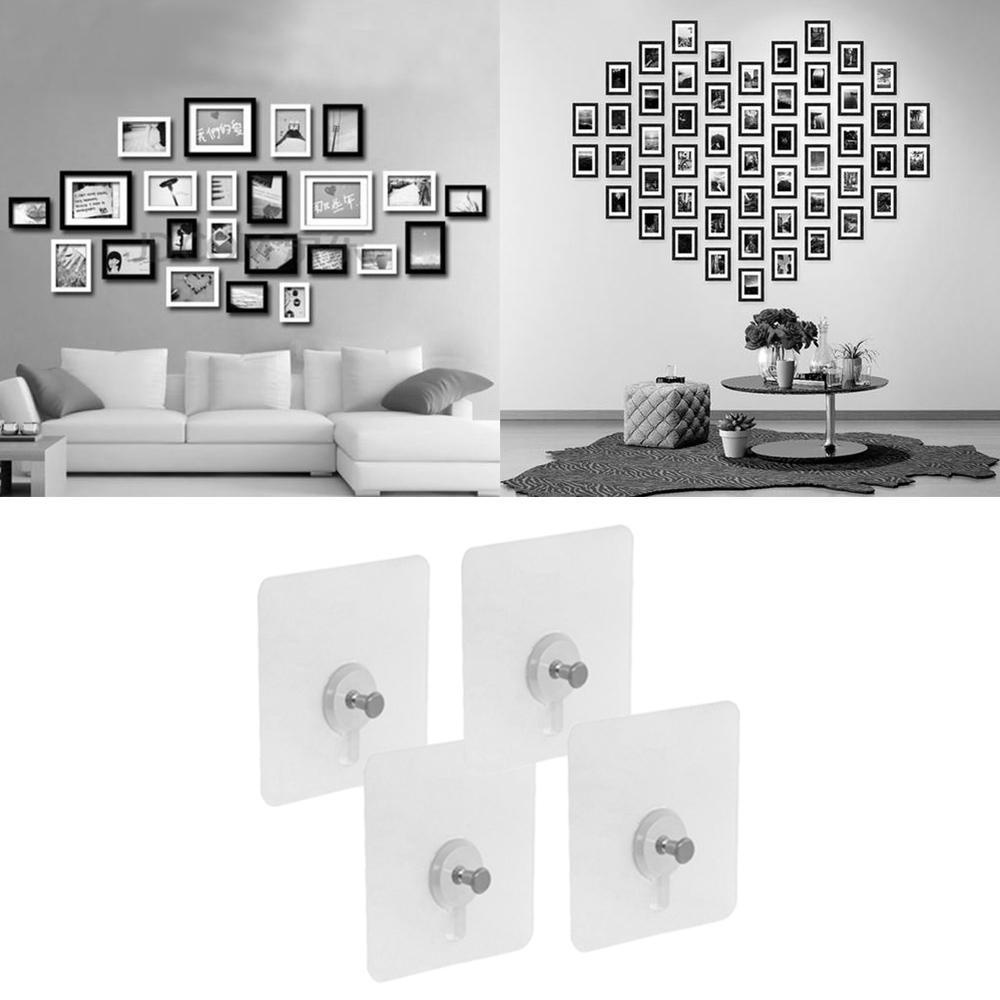 Set 10 Móc Treo Khung Ảnh Trang Trí Nhà Cửa Nghệ Thuật Giá Đỡ