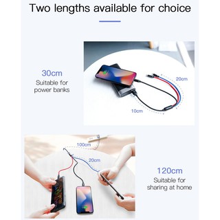 Cáp sạc Baseus 3 đầu dòng ra 3.5A Iphone - type C - micro